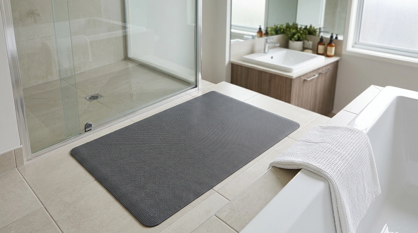 Best Non-Slip Bathroom Floor Mat: Safe Options & Tips